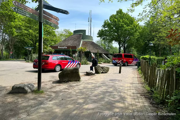 Hulpdiensten ter plekke bij Centre Parcs in Zeewolde
