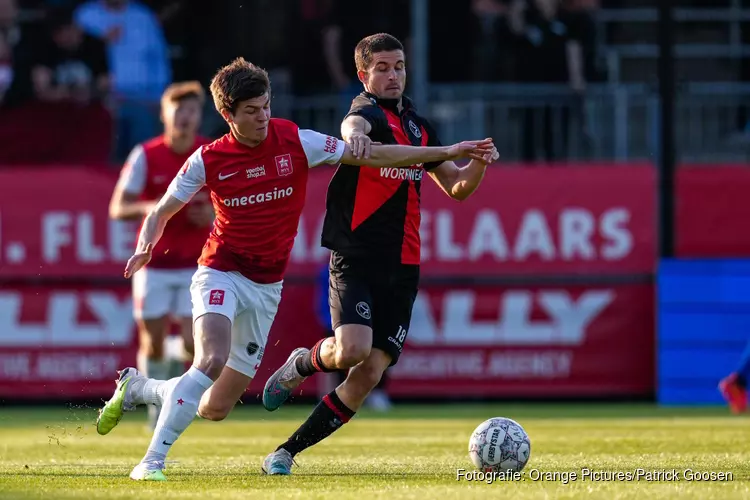 Almere City FC pakt historische derde plaats na nipte winst op MVV