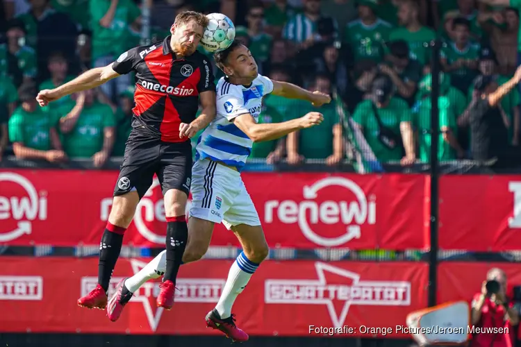 Almere City FC in extremis onderuit tegen PEC Zwolle