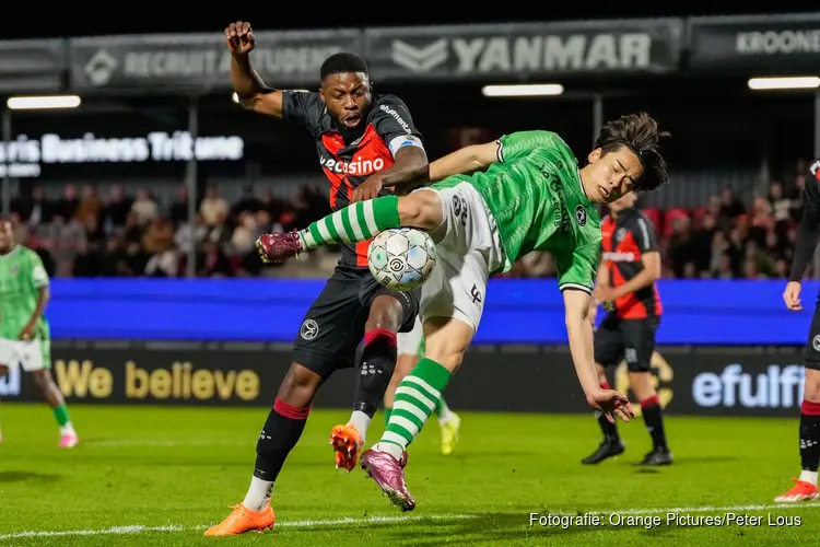 Sparta maakt einde aan ongeslagen reeks Almere City FC