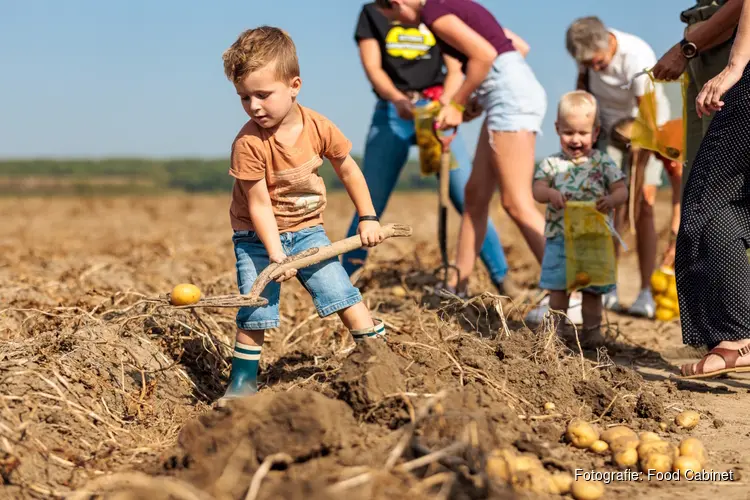 Rooi aardappels voor jezelf én voor de Voedselbank op Nationale Aardappelrooidag