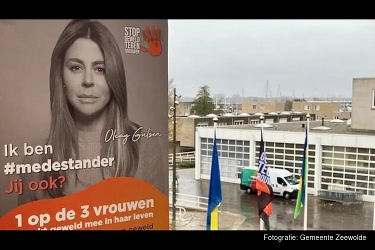 Centrumcarré kleurt oranje in strijd tegen geweld tegen vrouwen