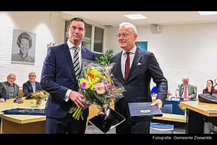 Bram Harmsma beëdigd als burgemeester van Zeewolde